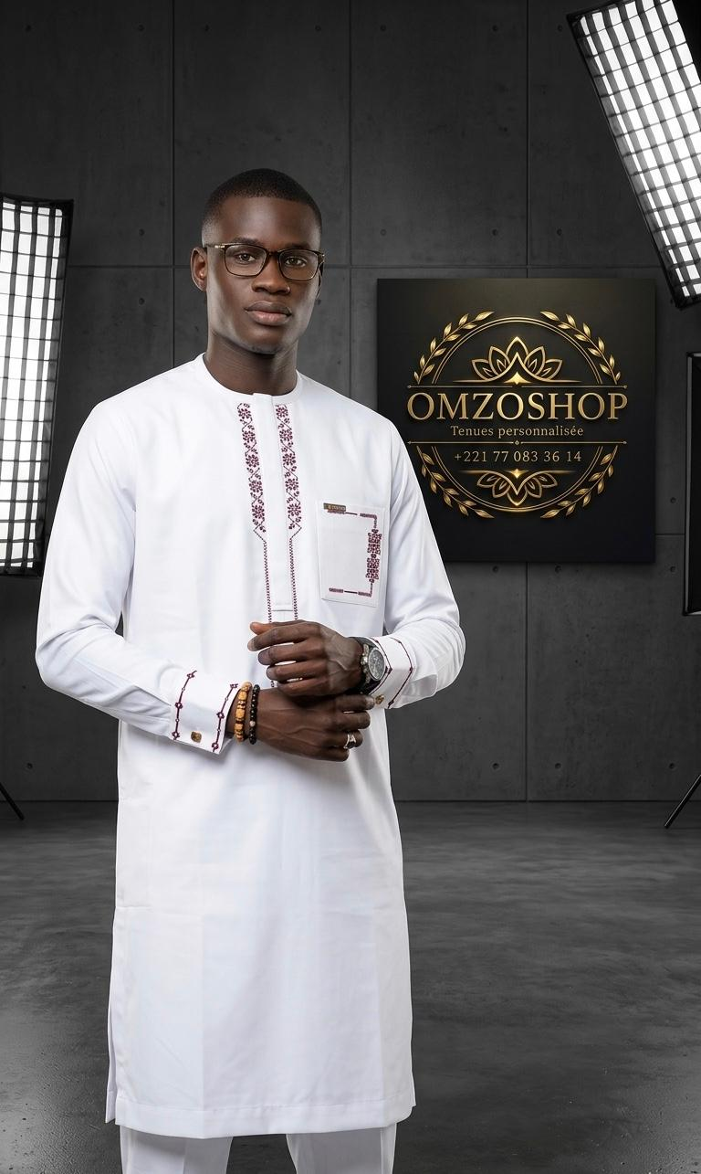 Pure Ivoire Brodé porté